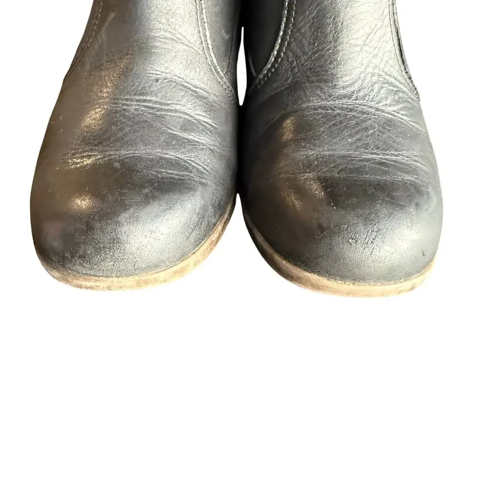Dansko Liberty Ankle Booties Women’s Black Burnished‎ Nappa Leather - Size 36